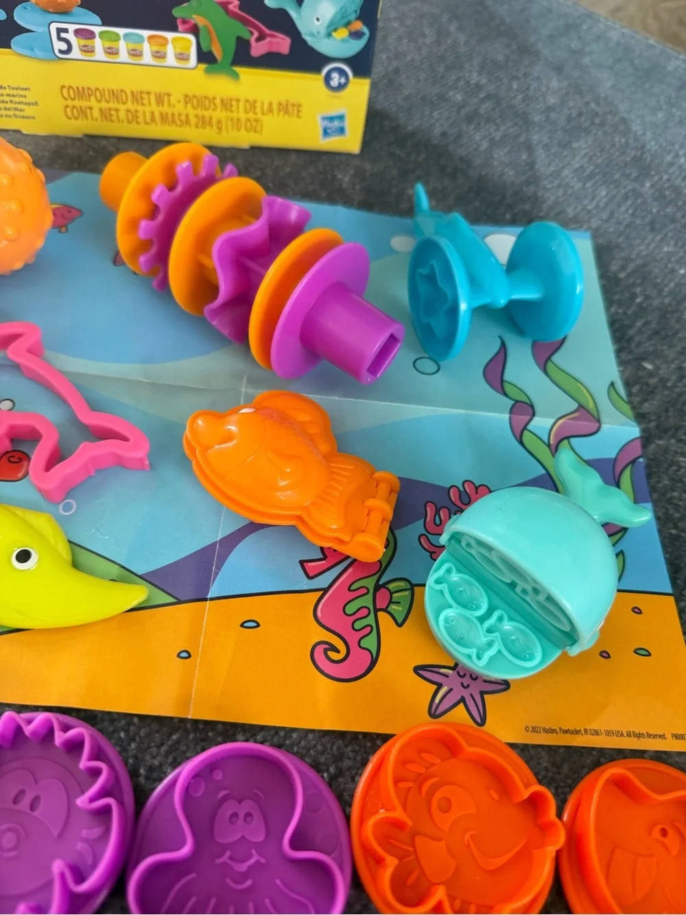 New! Undersea Play-Doh + 6 extras! Playset